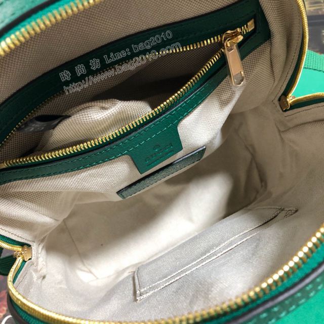 Gucci包 古馳女包 547965 花膠/綠皮 gucci雙肩女包 gucci後背包  gudj1400